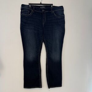 Silver Suki Surplus Women’s Plus Size Jeans. Bootcut. High Rise. Size 22.